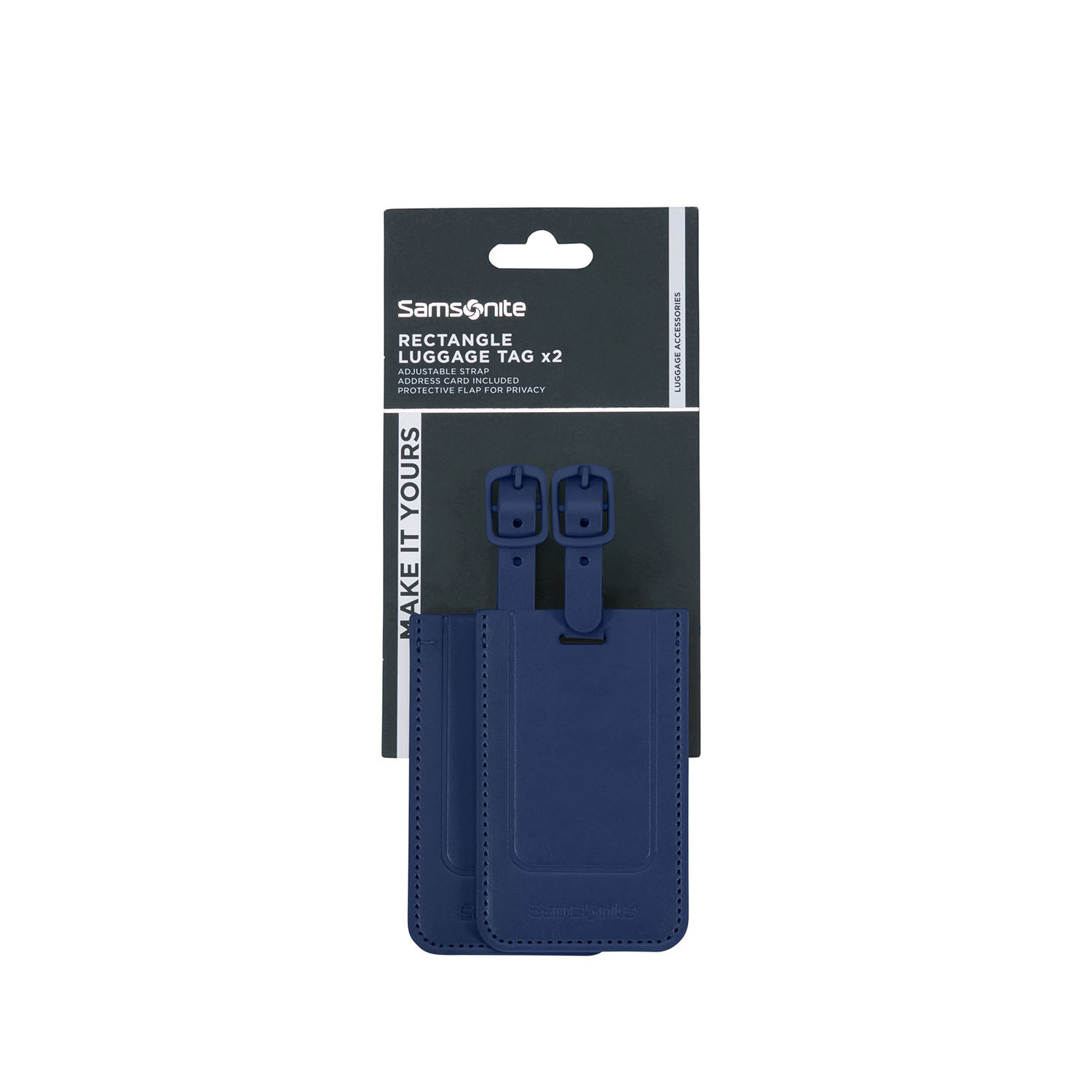 SAMSONITE TA Revolution Luggage Tag 2x Midnight Blue