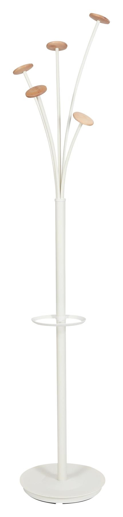 BildeStumtjener Alba 5 Kroker 187Cm Hvit/Tre