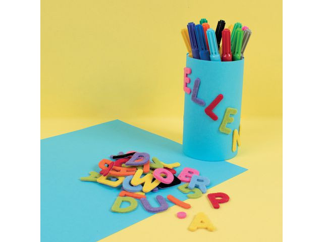 Klistermerker Playbox Bokst/Tall (500 stk)