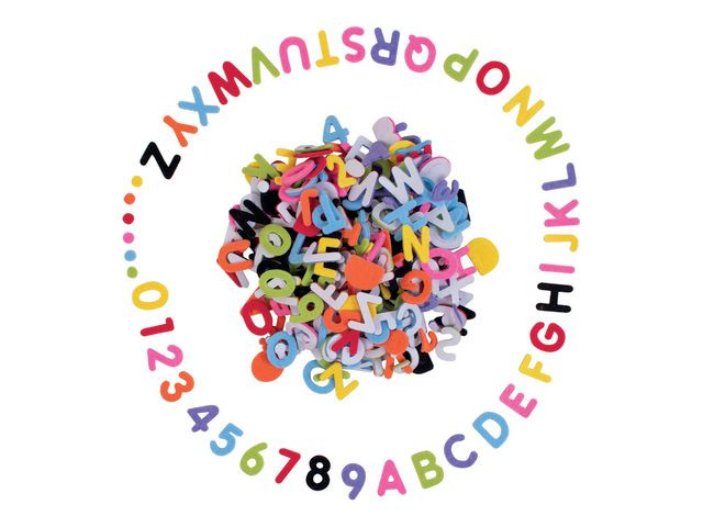 BildeKlistermerker Playbox Bokst/Tall (500 stk)