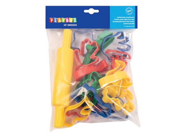 Modelleringsleire Tilbehør Playbox (17 stk)