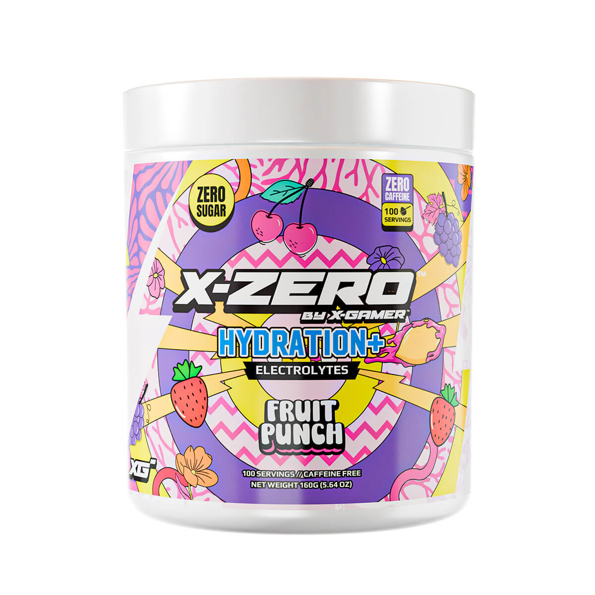 X-GAMER X-Zero 160 gram Fruit Punch - Hydration+