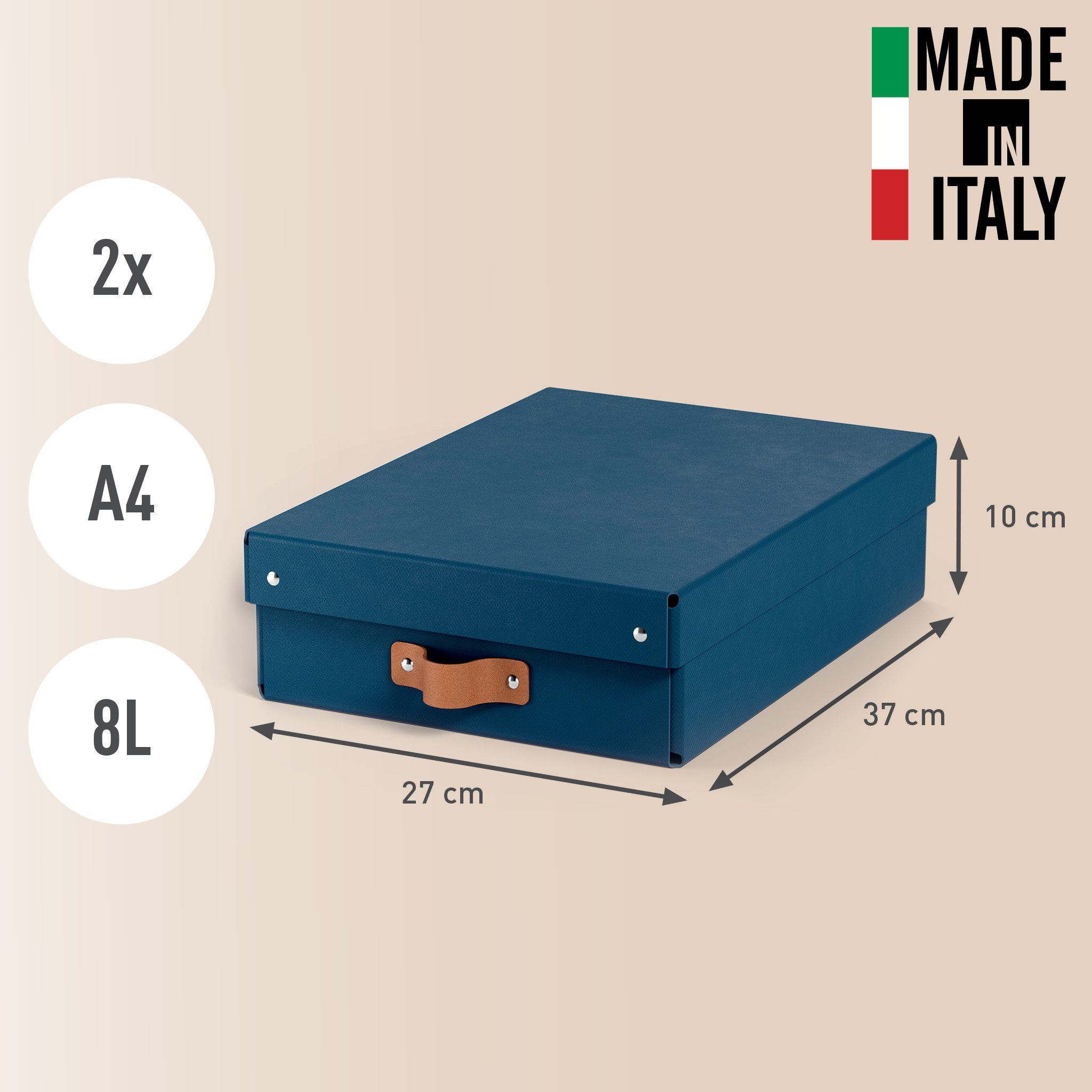 LEITZ Arkivboks Puro medium lav sjbl (2)