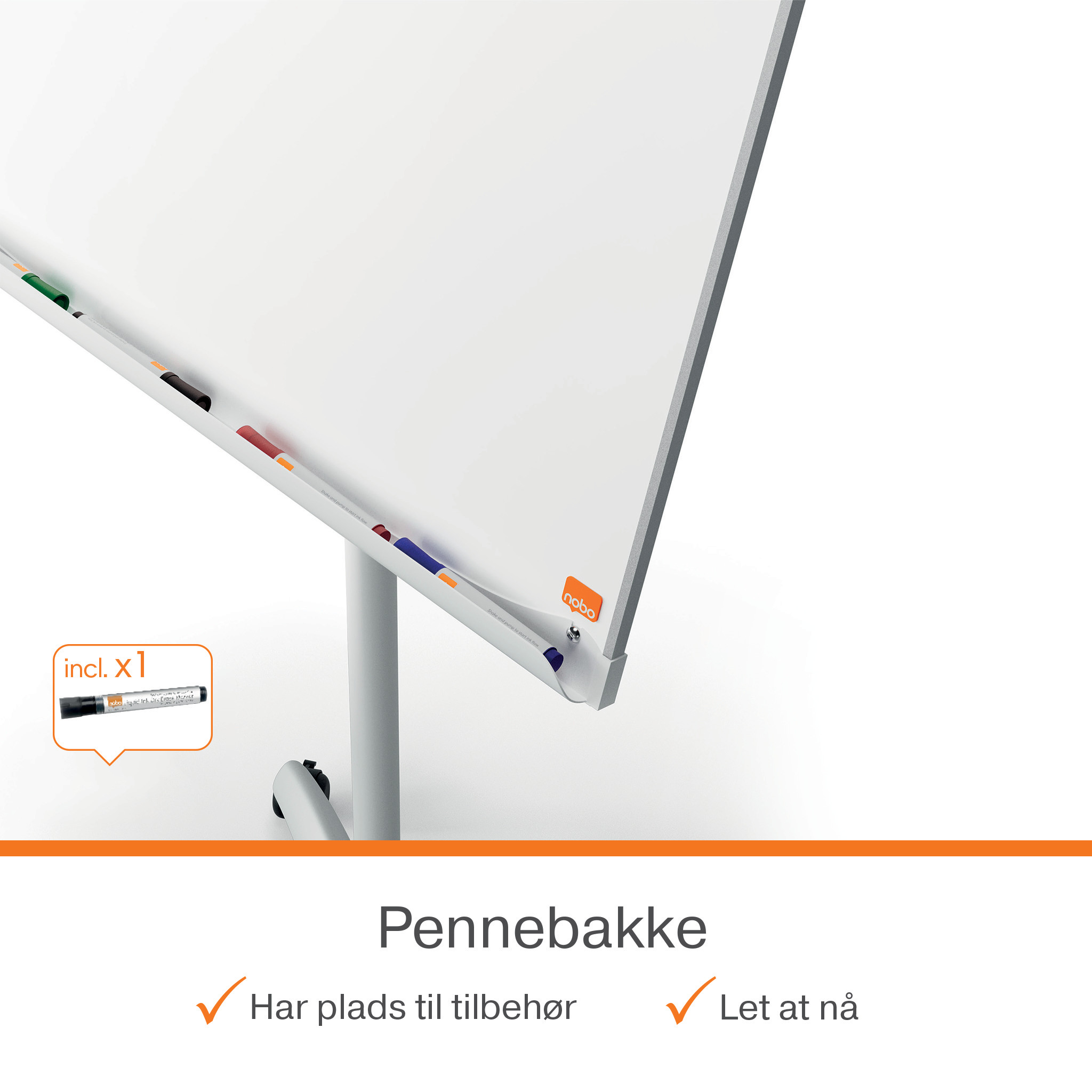 NOBO Flippover ECO mobile lakkert WB