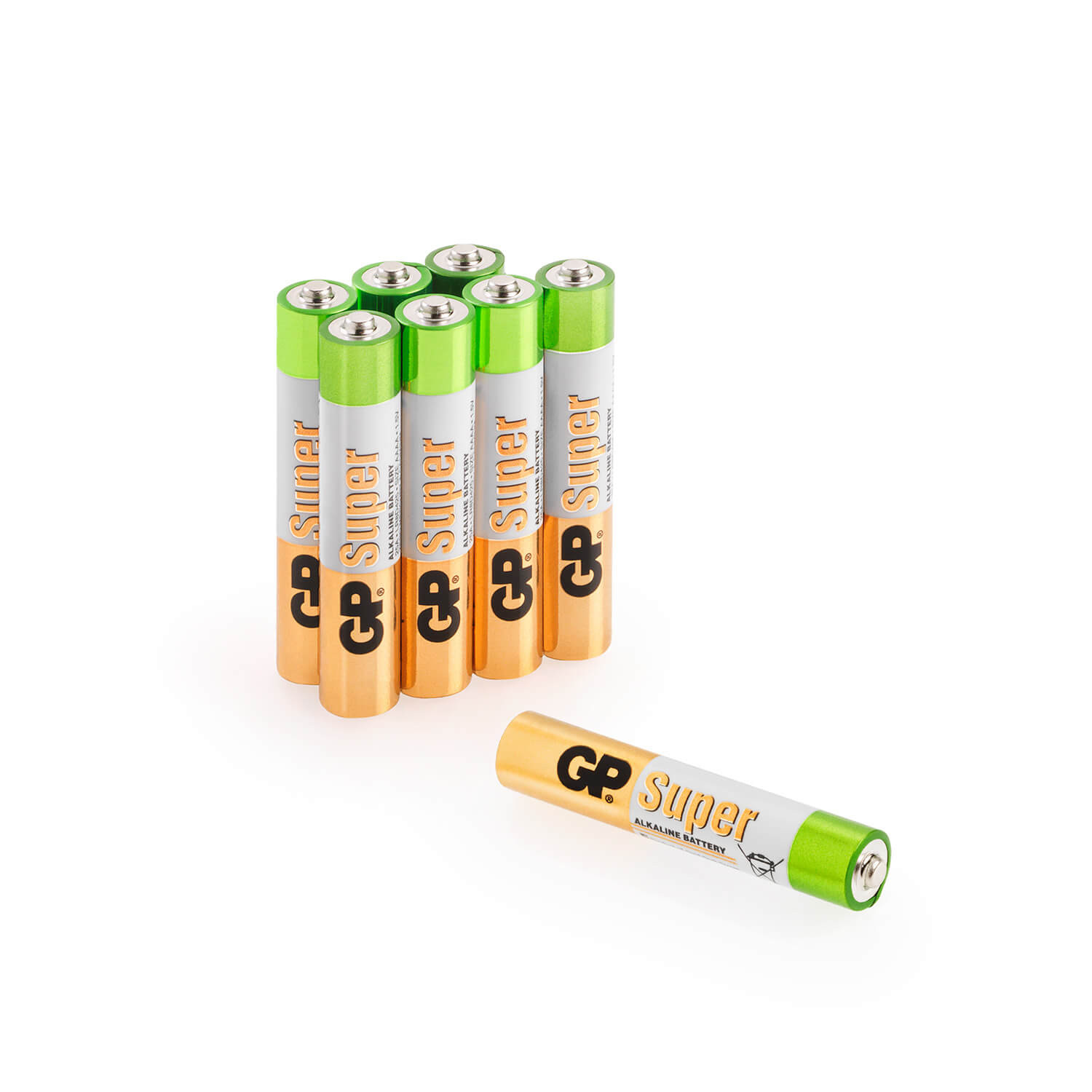 GP Alkaline Battery AAAA LR61 2-pack