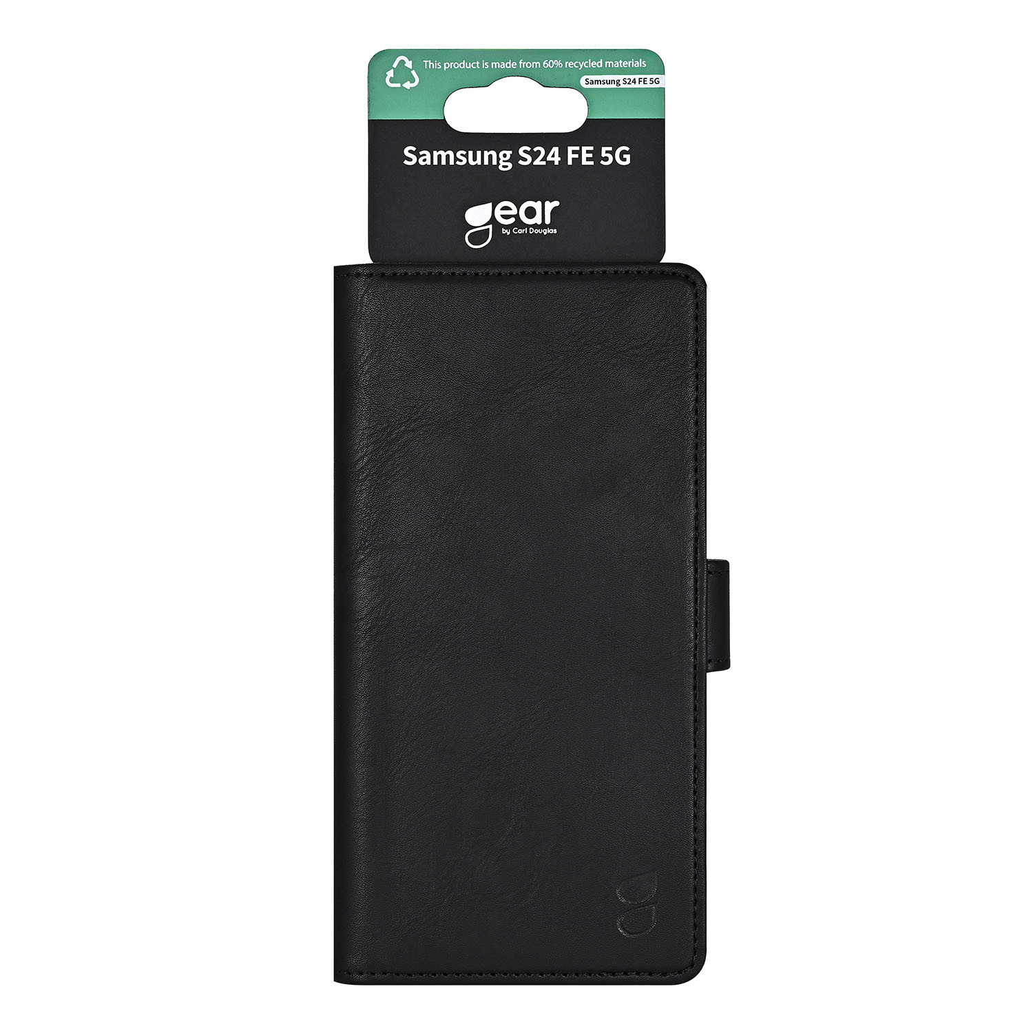 GEAR Classic 3 card Recycled Samsung S24 FE 5G Black