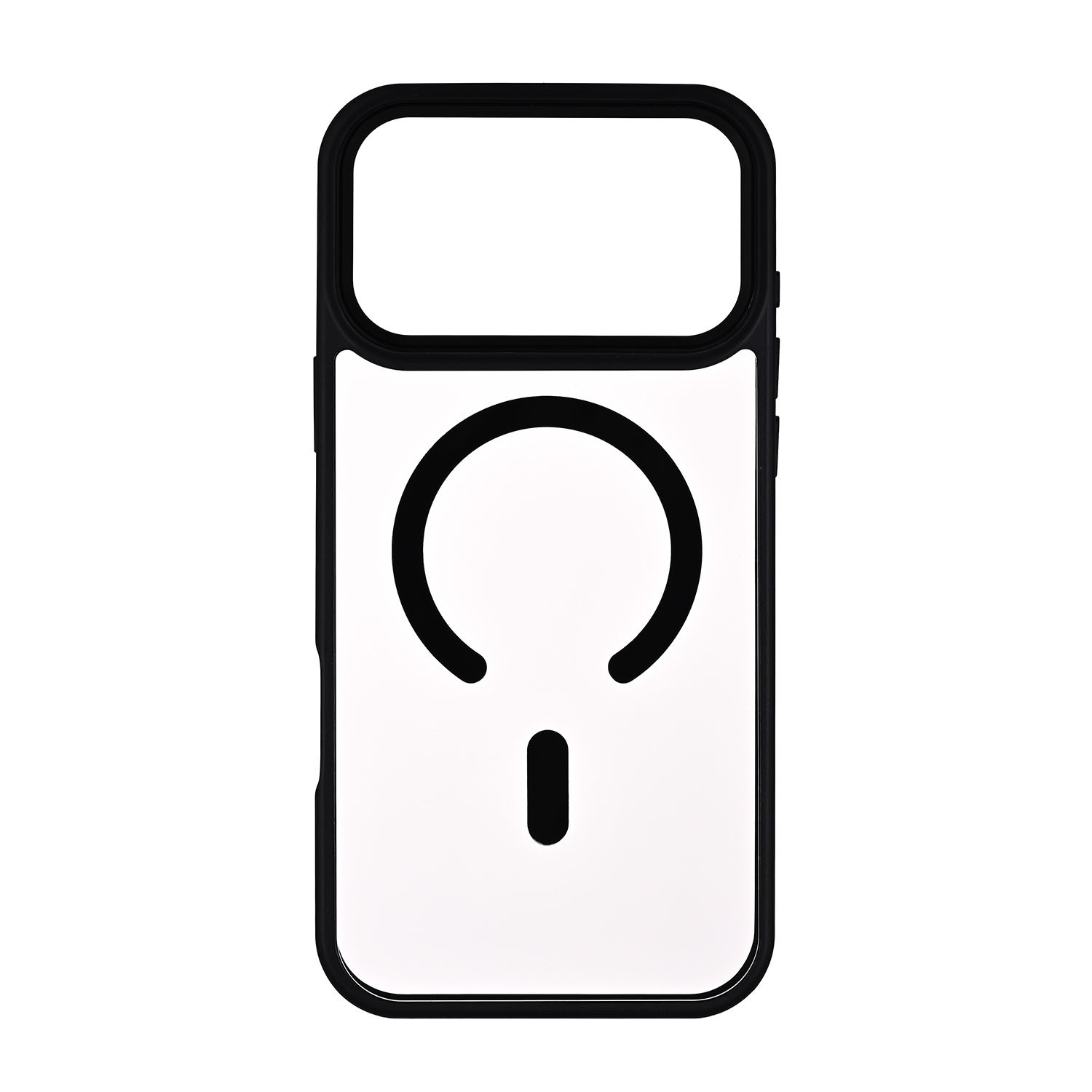 ONSALA Back Bumper Clear Case MagSerie iPhone 17 Pro Max Clear Case Black