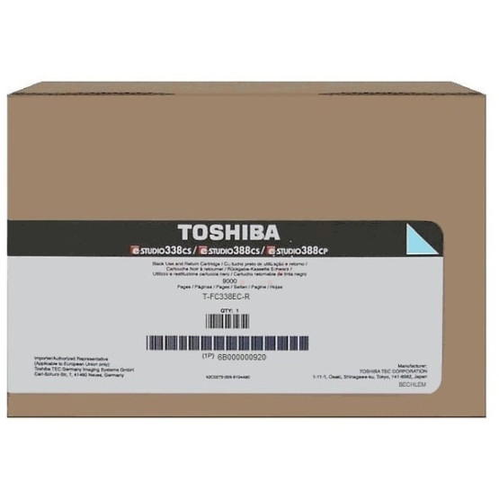 BildeToshiba TFC338EY-R Yellow Toner Return 6k