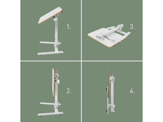 LEITZ Hev-senk bord Ergo Small foldbar