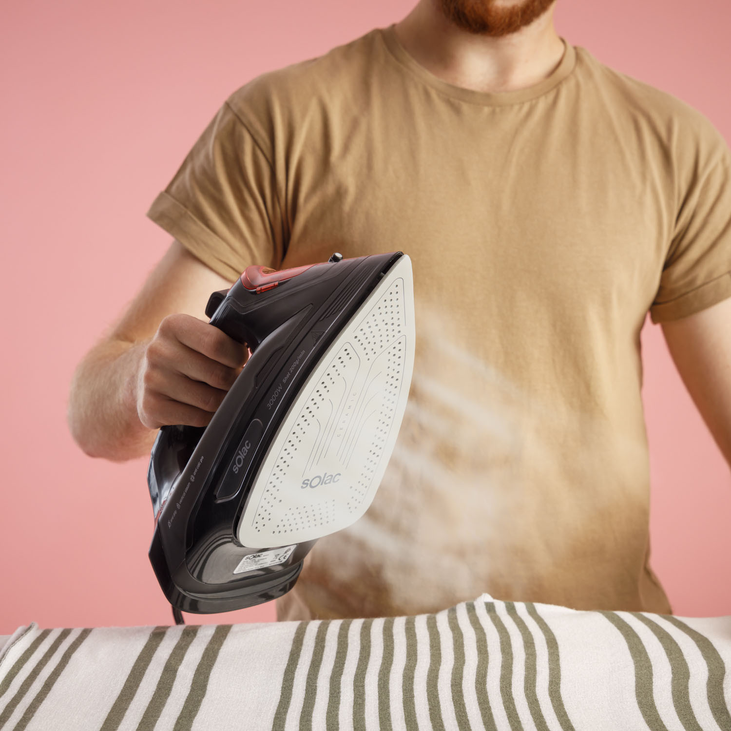 SOLAC Steam Iron PV2490 Black