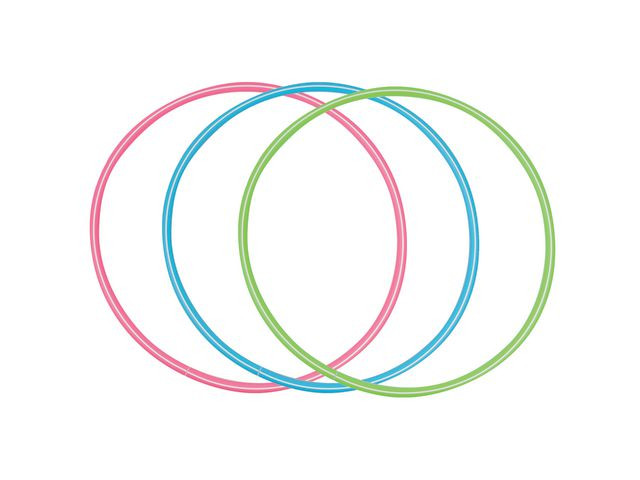 Rokkering I Plast 65Cm (5 stk)