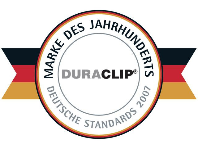 Klemmappe Duraclip A4 60 Ark Sort (25 stk)