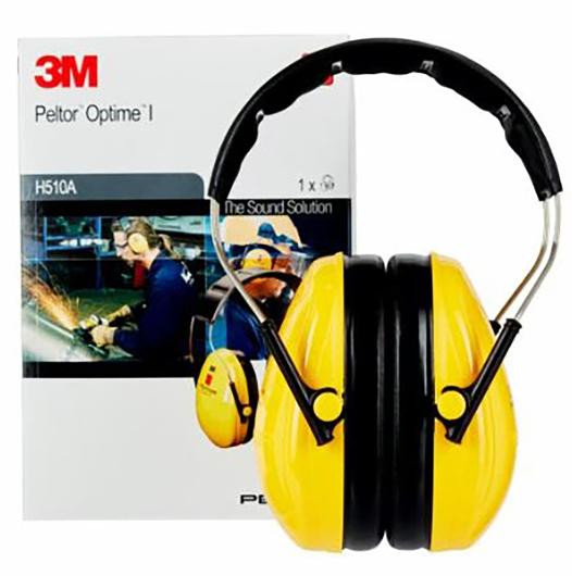 Hørselvern 3M Peltor Optime I 27 Db Gul