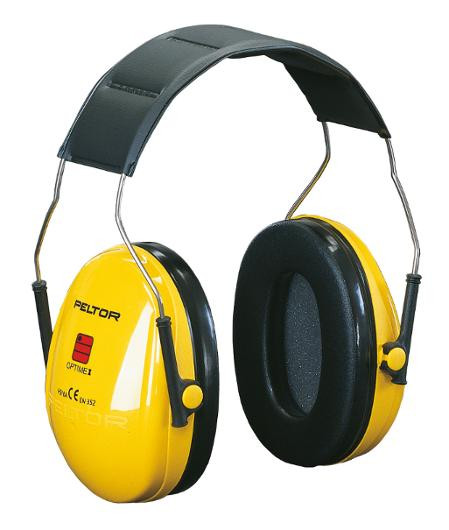 BildeHørselvern 3M Peltor Optime I 27 Db Gul