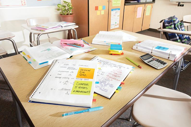 Notatblokk Post-It 76X127 Energetic (6 stk)