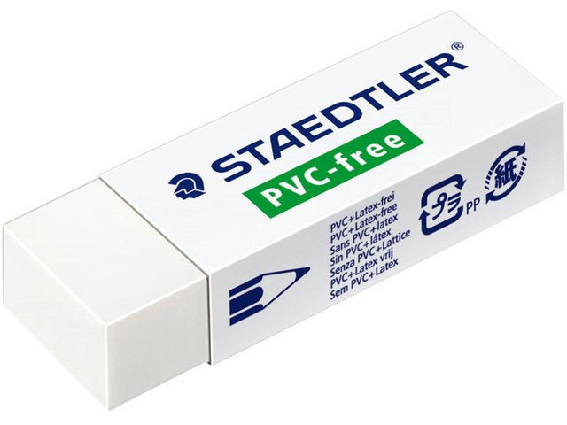 Viskelær Staedtler Pvc Fritt 45X19X13Mm (30 stk)