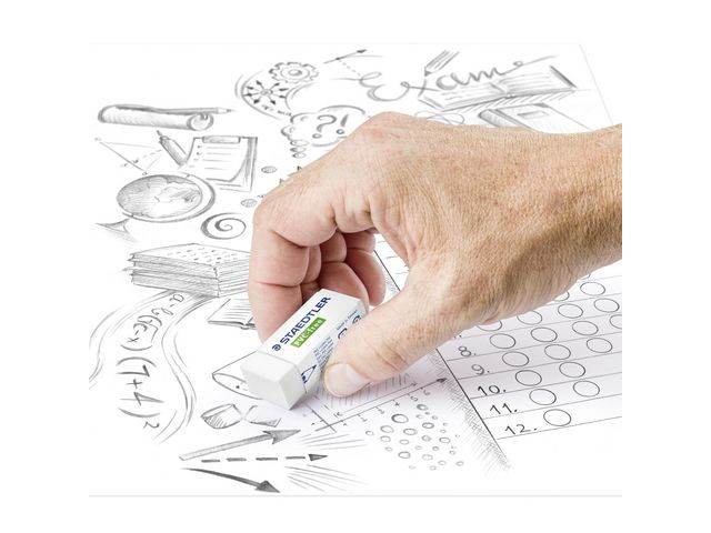 Viskelær Staedtler Pvc Fritt 45X19X13Mm (30 stk)