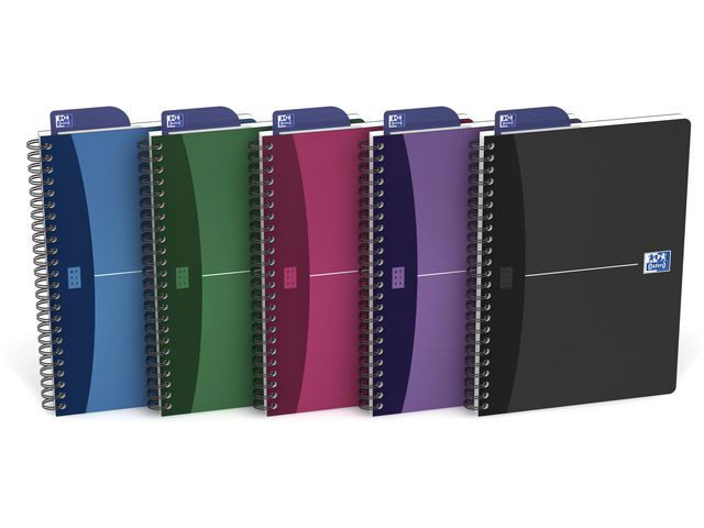 BildeNotatbok Oxford Urban A5 Linjer Ass Frg (5 stk)