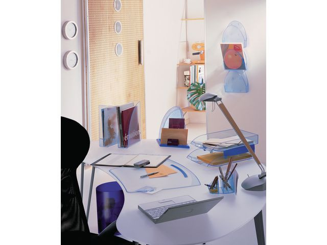 Skriveunderlag Cep Ice Black Transparent