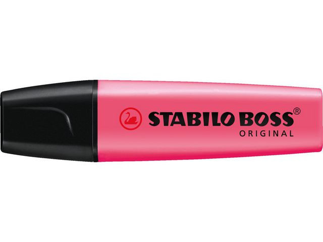 BildeTekstmarker Stabilo Boss Rosa (10 stk)