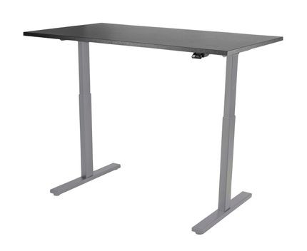 BildeSkrivebord Kenson 160X80Cm Sort/Sølv