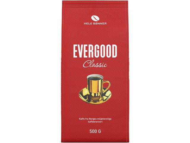 BildeKaffe Evergood Classic Hele Bønner 500G