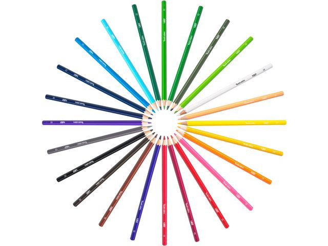 Fargeblyant Bic Tropicolor (24 stk)