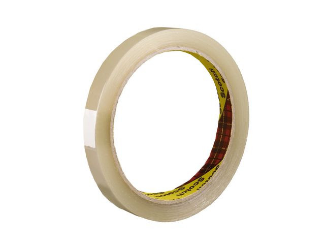 BildeDisktape Scotch 12Mmx66M Klar (12 ruller)