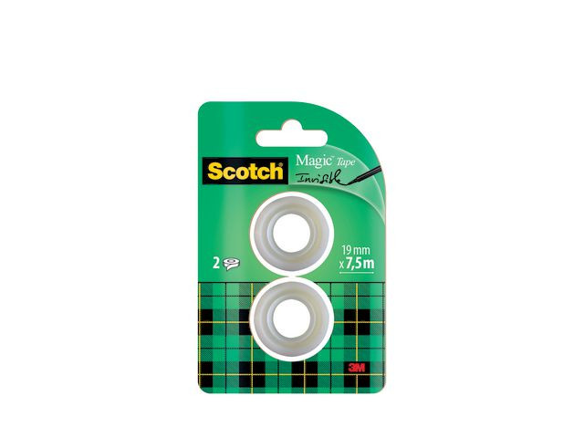 BildeTape Scotch Magic 810 19Mmx7,5M Ref (2 stk)