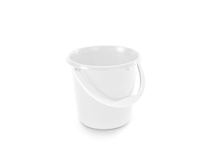 BildePlastbøtte 5L Hvit