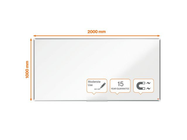 Whiteboard Nobo Premiump Lakk 100X200Cm