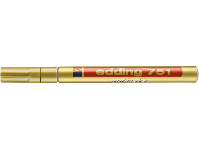 Paintmarker Edding 751 Gull (10 stk)