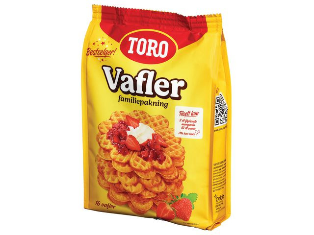 BildeVaffelmiks Toro Familiepakning 612G (5 poser)