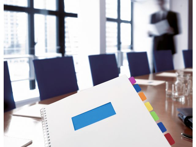 Index Post-It 686 Stor Rosa,Grønn,Orange