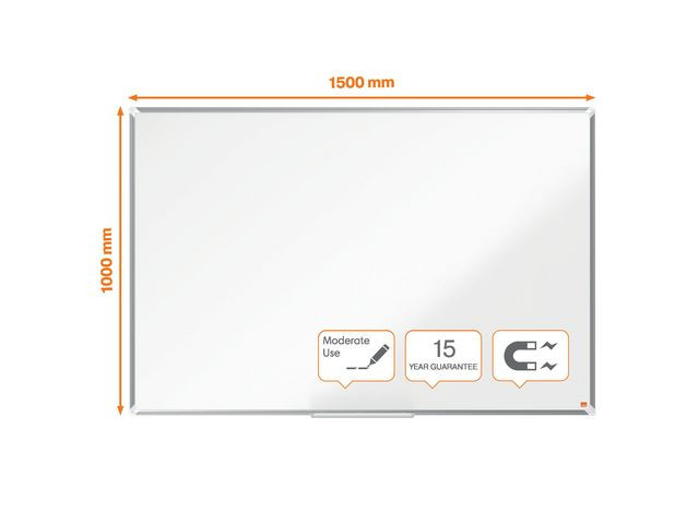 Whiteboard Nobo Premiump Lakk 100X150Cm