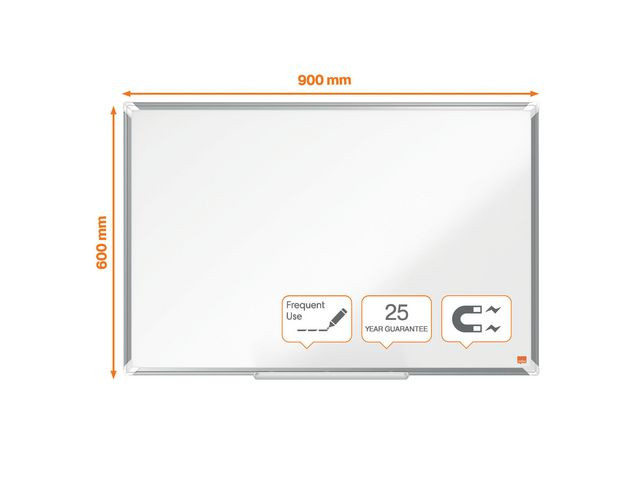 Whiteboard Premium Plus ECO emaljert 90x60cm