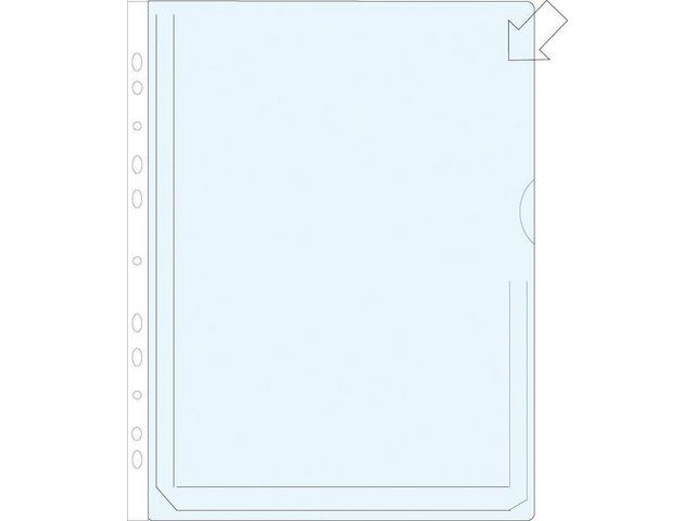 BildePlastlomme A4 L-Åpn. Eksp 180My (25 stk)