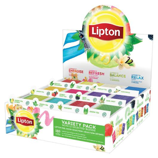 BildeTe Lipton Assortert Displayboks (180 stk)