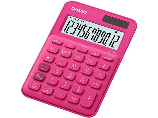 BildeBordregner Casio Ms-20Uc Rød