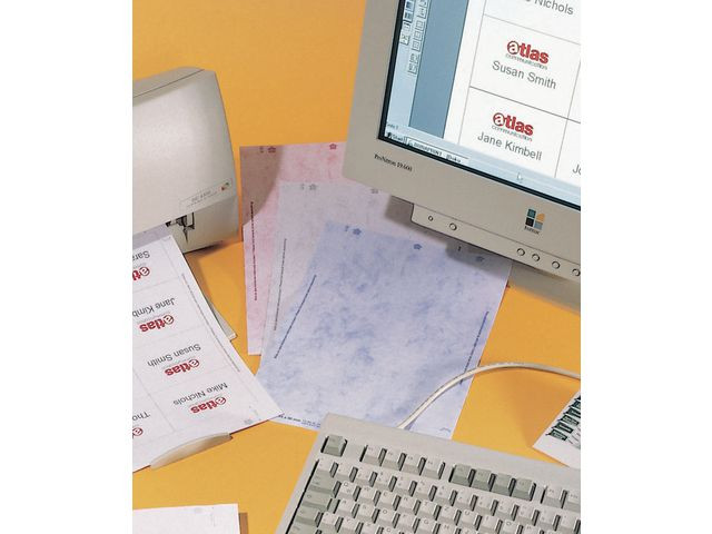 Innlegg Durable Navneskilt 40X75Mm (240 stk)