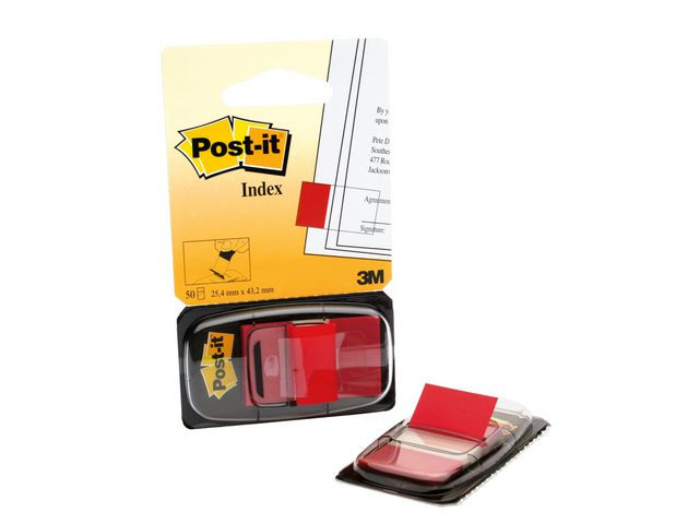 Index Post-It 680 Bred Grønn