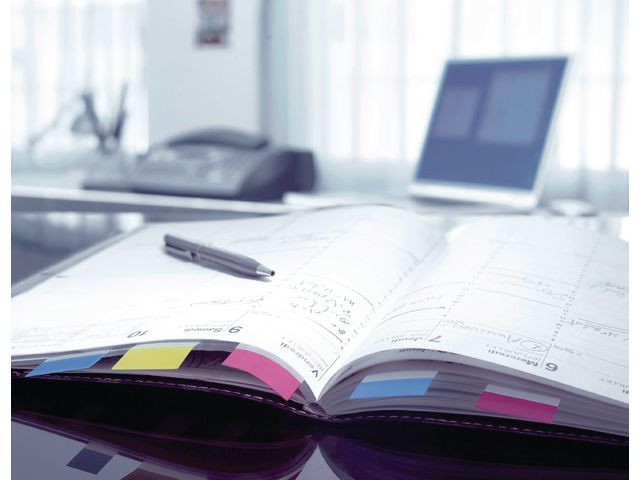 Index Post-It 680 Bred Rød