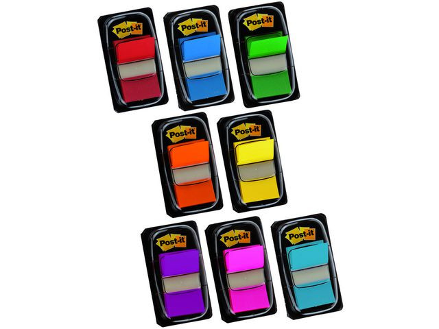 Index Post-It 680 Bred Gul