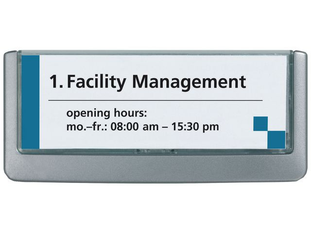 Skiltholder Durable 149X52,5Mm Klikk