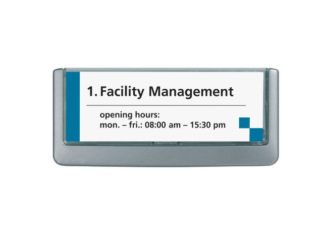 Skiltholder Durable 149X52,5Mm Klikk