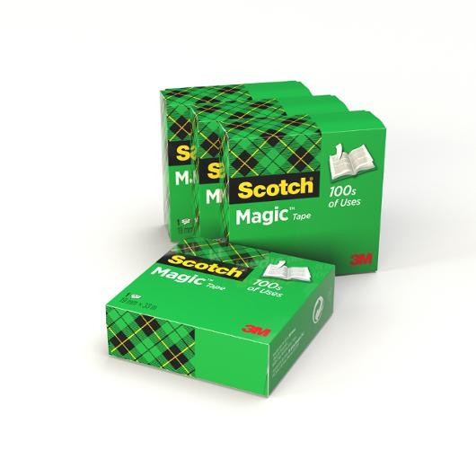 BildeTape Scotch Magic 810 19Mmx33M (4 stk)