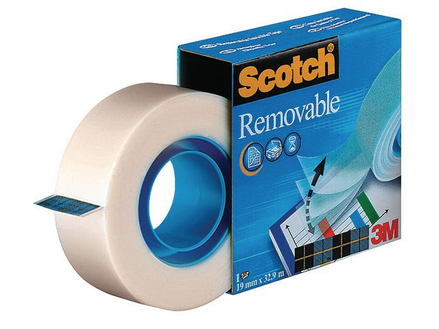 Tape Scotch Magic 811 Avtagbar 19Mmx33M