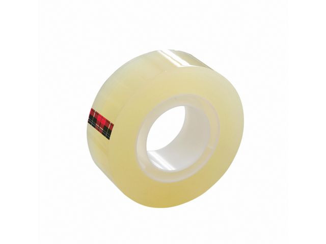 Tape Scotch 550 19Mmx33M Transparent (8 stk/rull, 8 ruller)