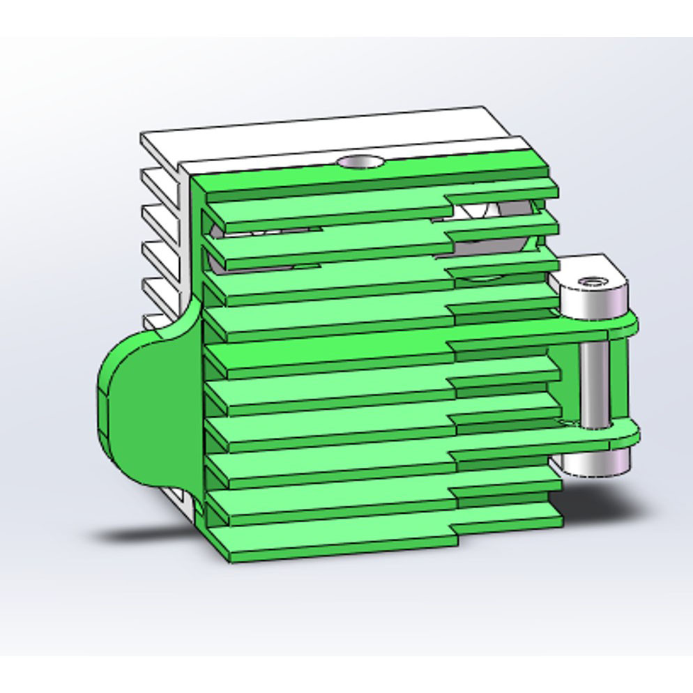 BildeFLASHFORGE SPAREPART AD5X Heating Sink