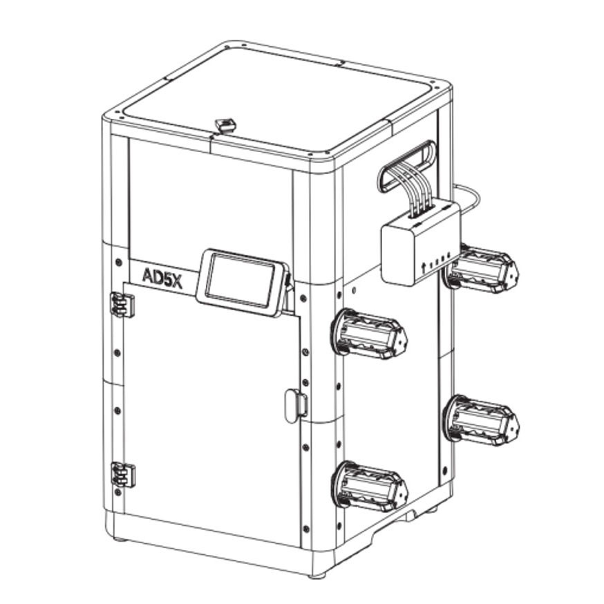 BildeFLASHFORGE SPAREPART AD5X Enclosed Kit